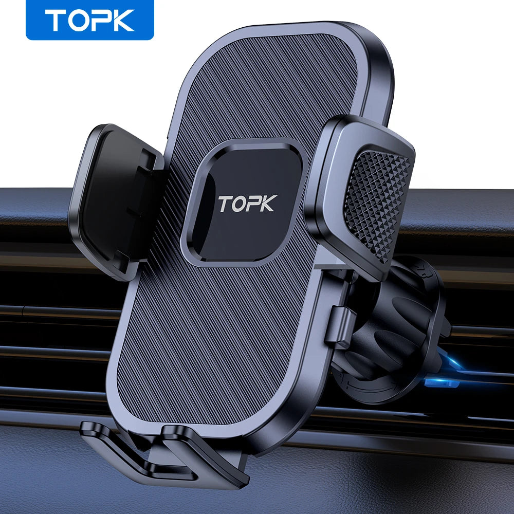 TOPK - SecureFit 360° Car Phone Holder